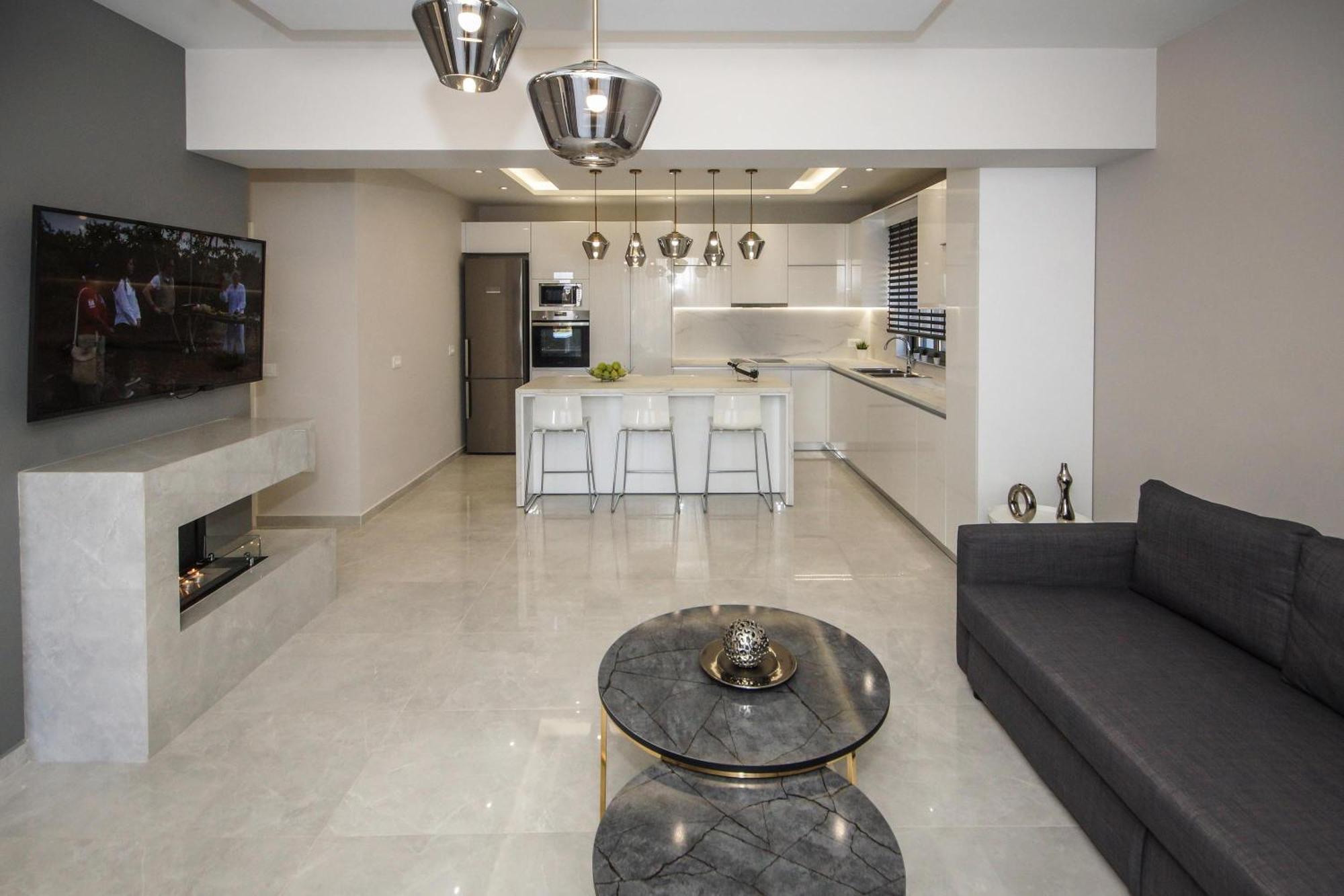 Aquamarine Luxury Suites Archangelos  Buitenkant foto