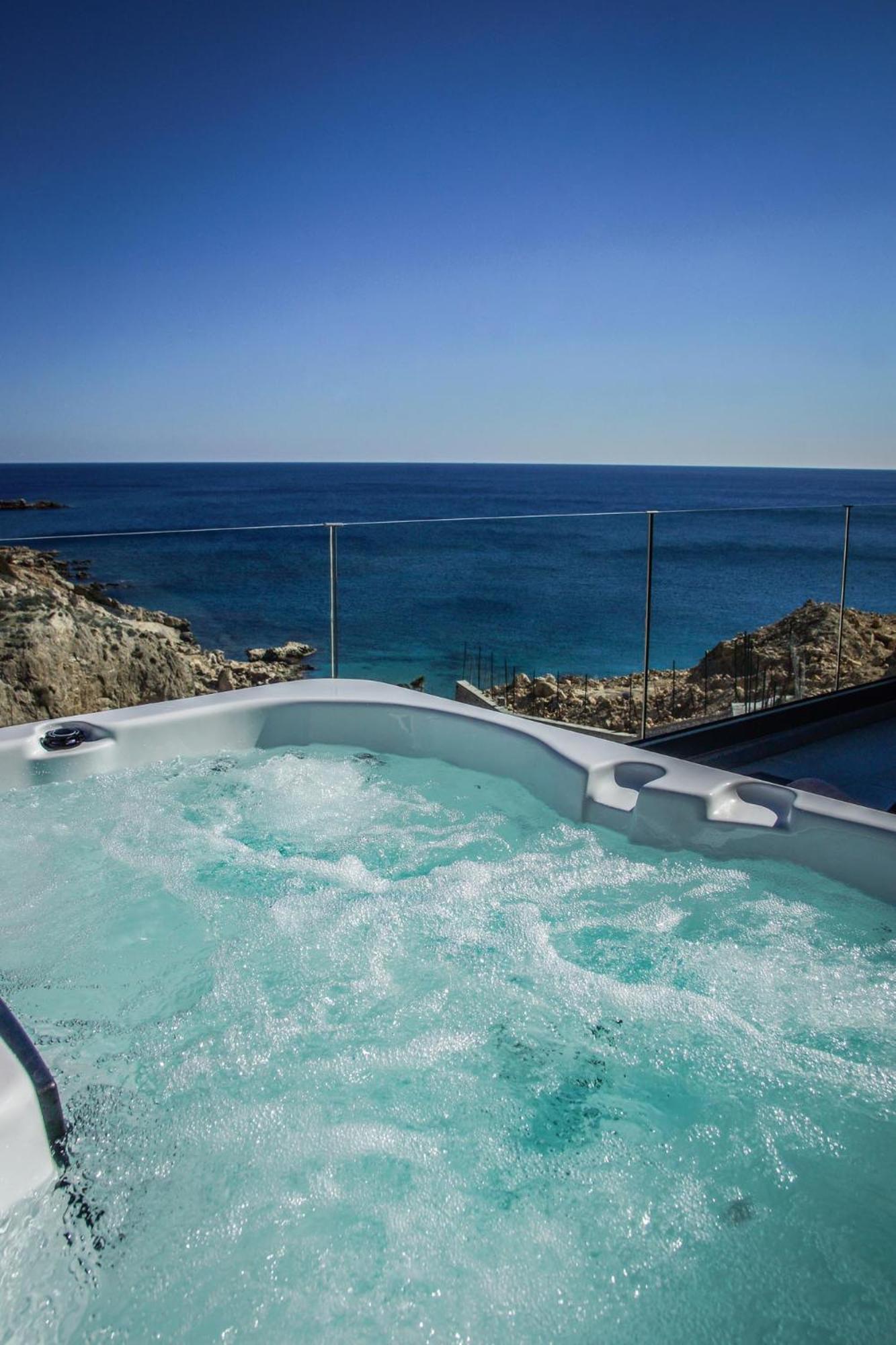 Aquamarine Luxury Suites Archangelos  Buitenkant foto