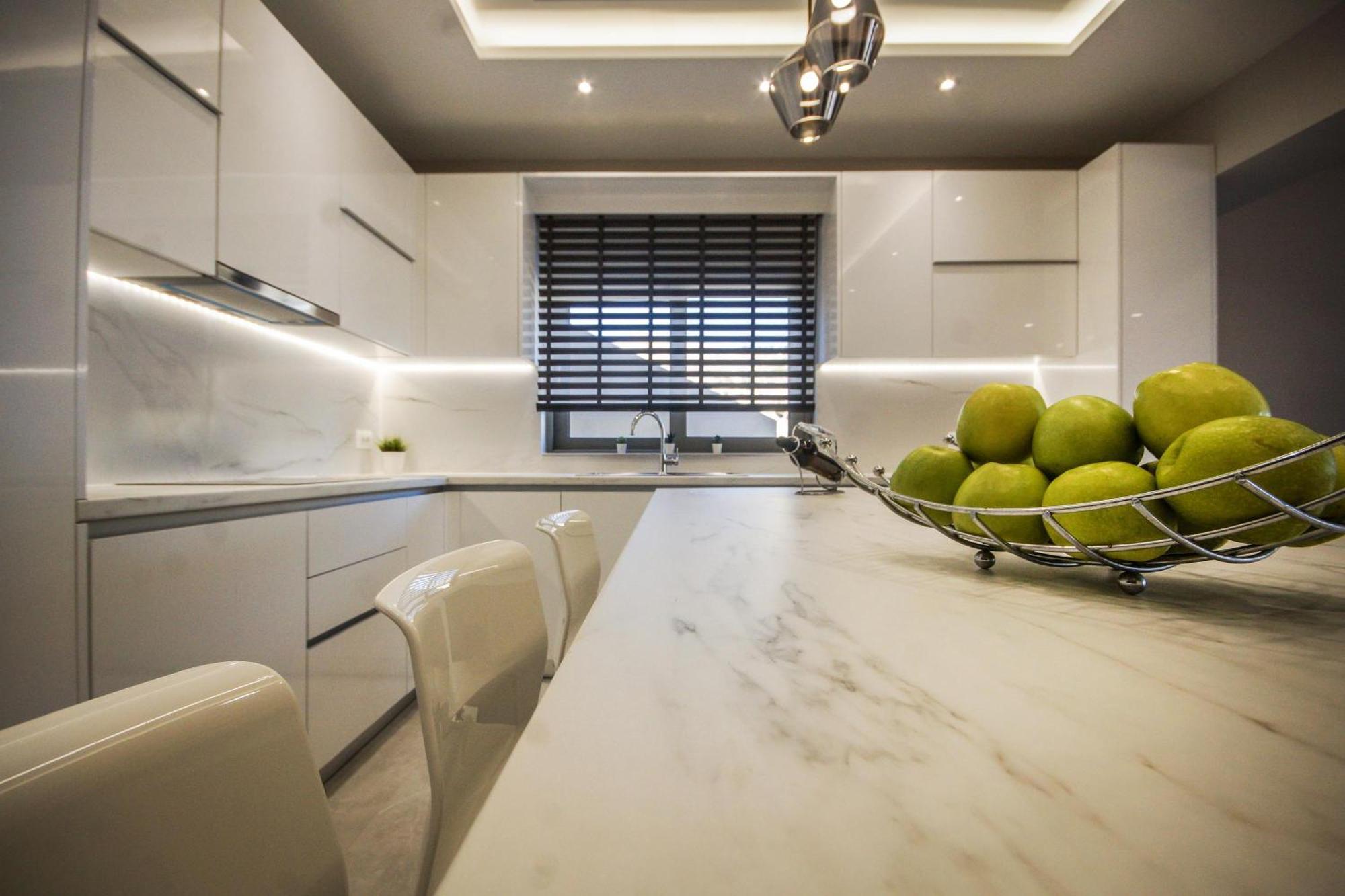 Aquamarine Luxury Suites Archangelos  Buitenkant foto