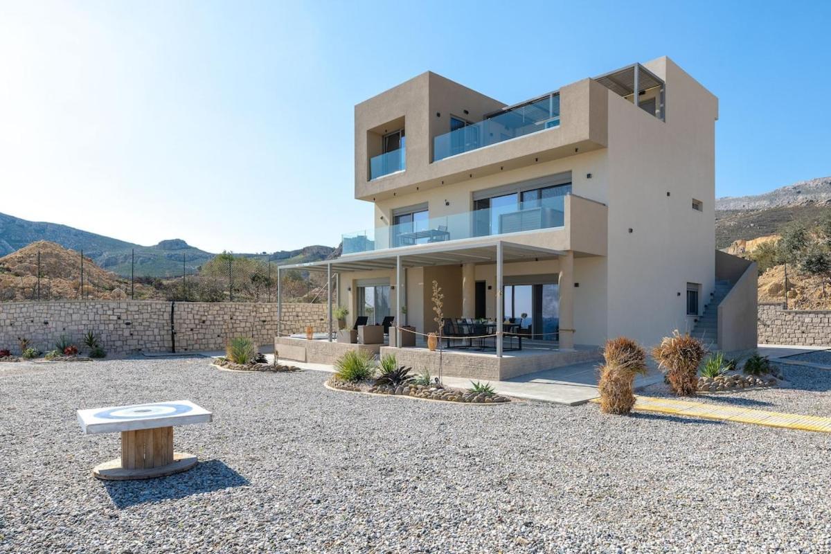 Aquamarine Luxury Suites Archangelos  Buitenkant foto
