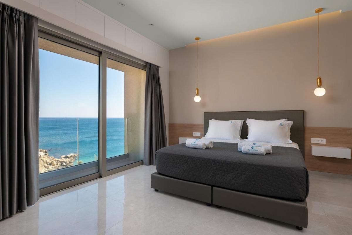 Aquamarine Luxury Suites Archangelos  Buitenkant foto