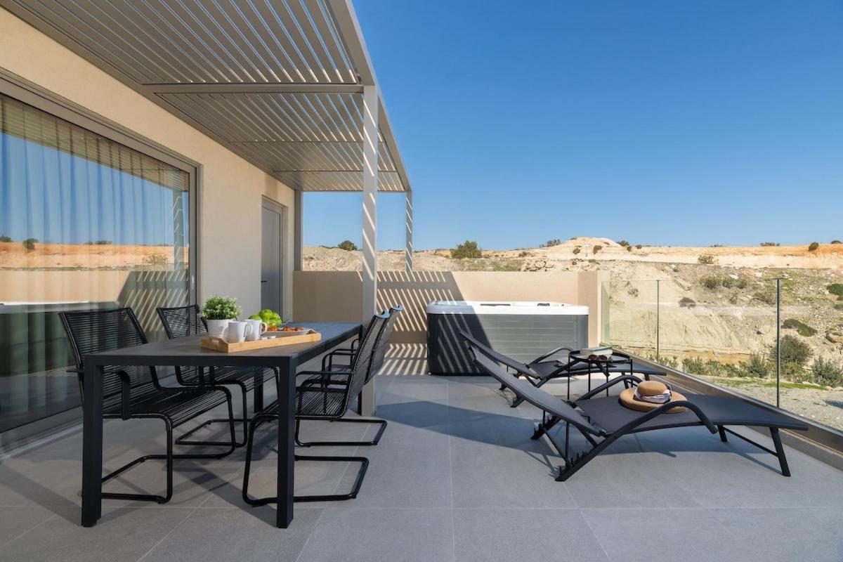 Aquamarine Luxury Suites Archangelos  Buitenkant foto